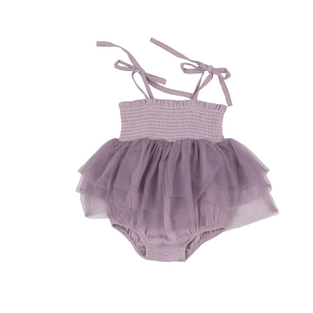 NWT Angel Dear Dusty Lavender Tutu Bubble size 18-24 months